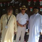 Herr Karl Peter Bruch mit Dr. Norman Ali Bassam Khalaf, Dubai, Vereinigte Arabische Emirate