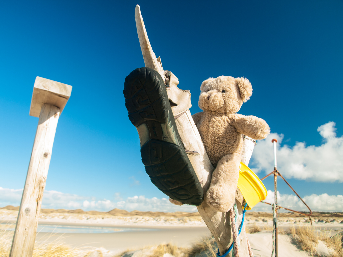 Herr Voss am Strand