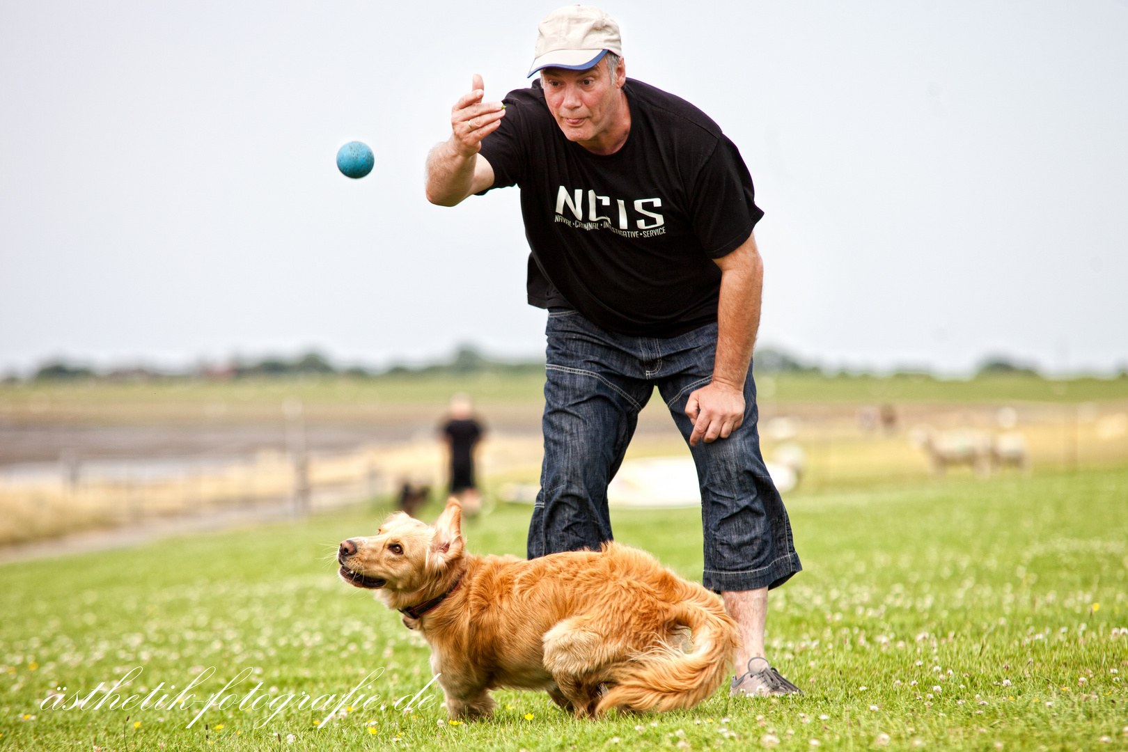 Herrchen und Hund Foto &amp; Bild erwachsene, alltagsereignisse, menschen