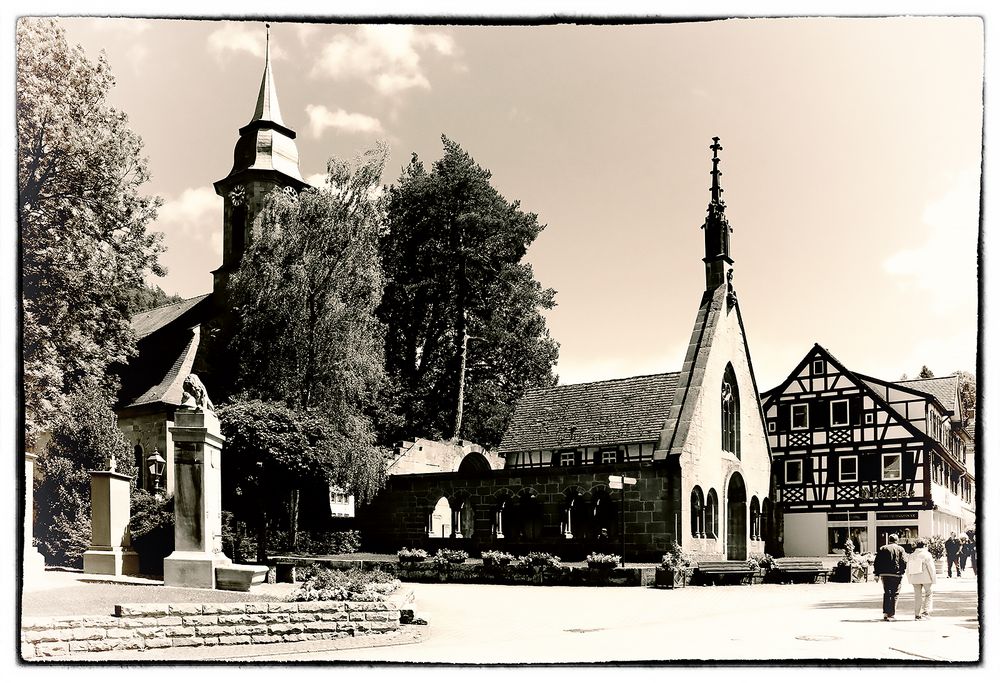 Herrenalb Klosterkirche und Paradies