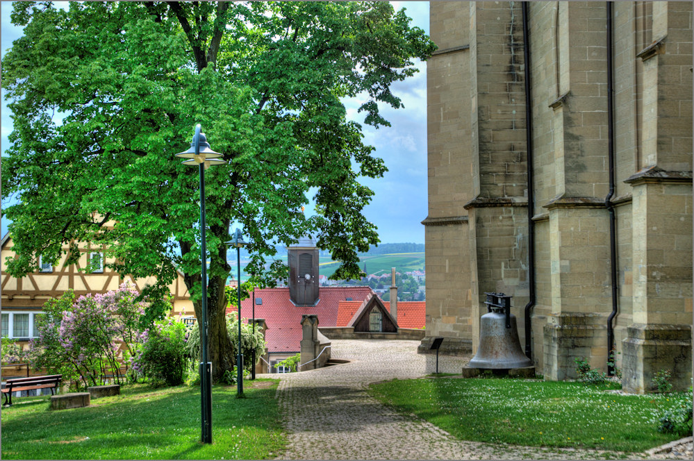 Herrenberg An der Stiftskirche (HDR) Foto & Bild deutschland