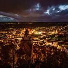 Herrenberg mit Stiftskirche am Abend 