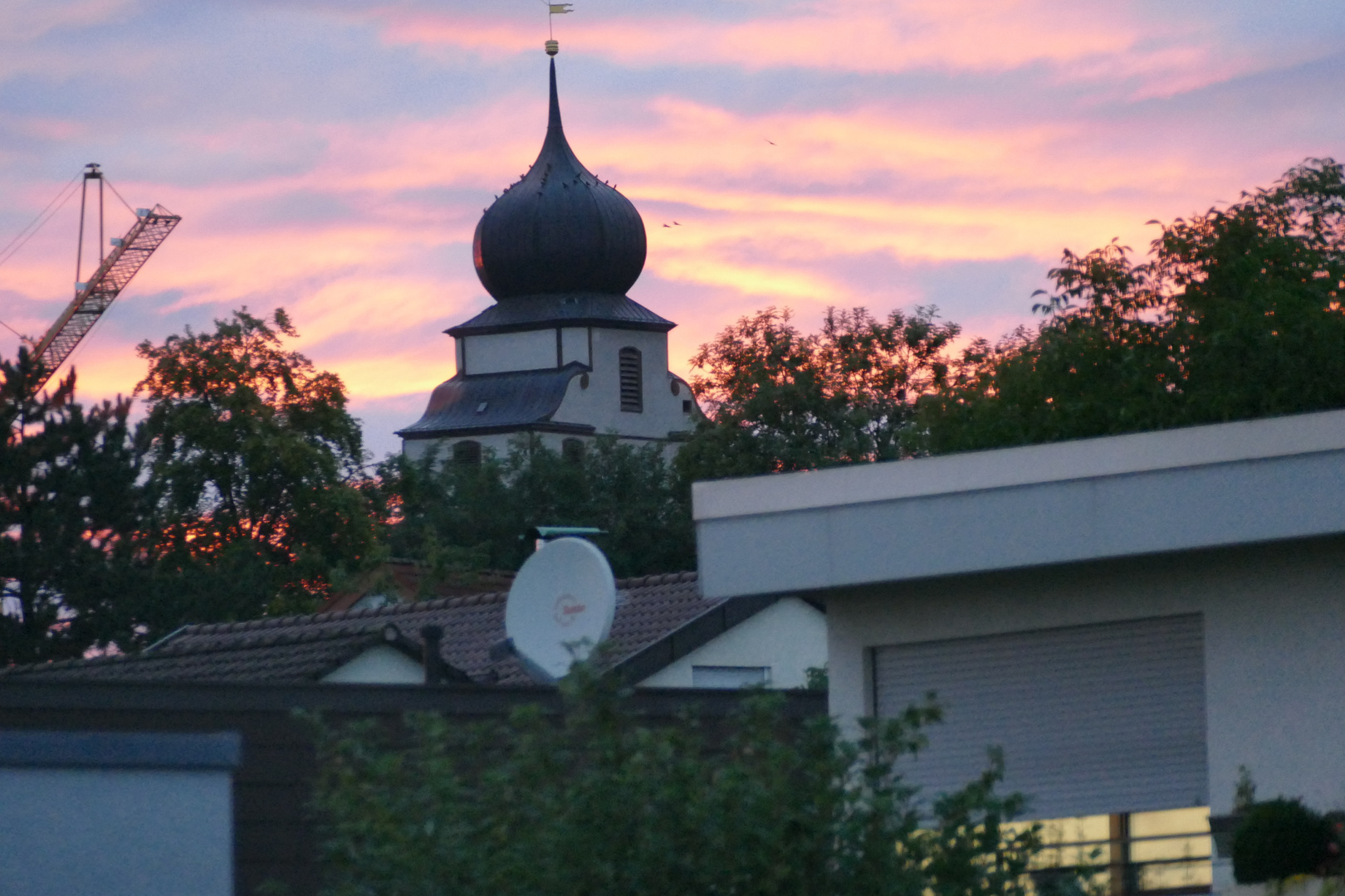 Herrenberger Stiftskirche am Abend