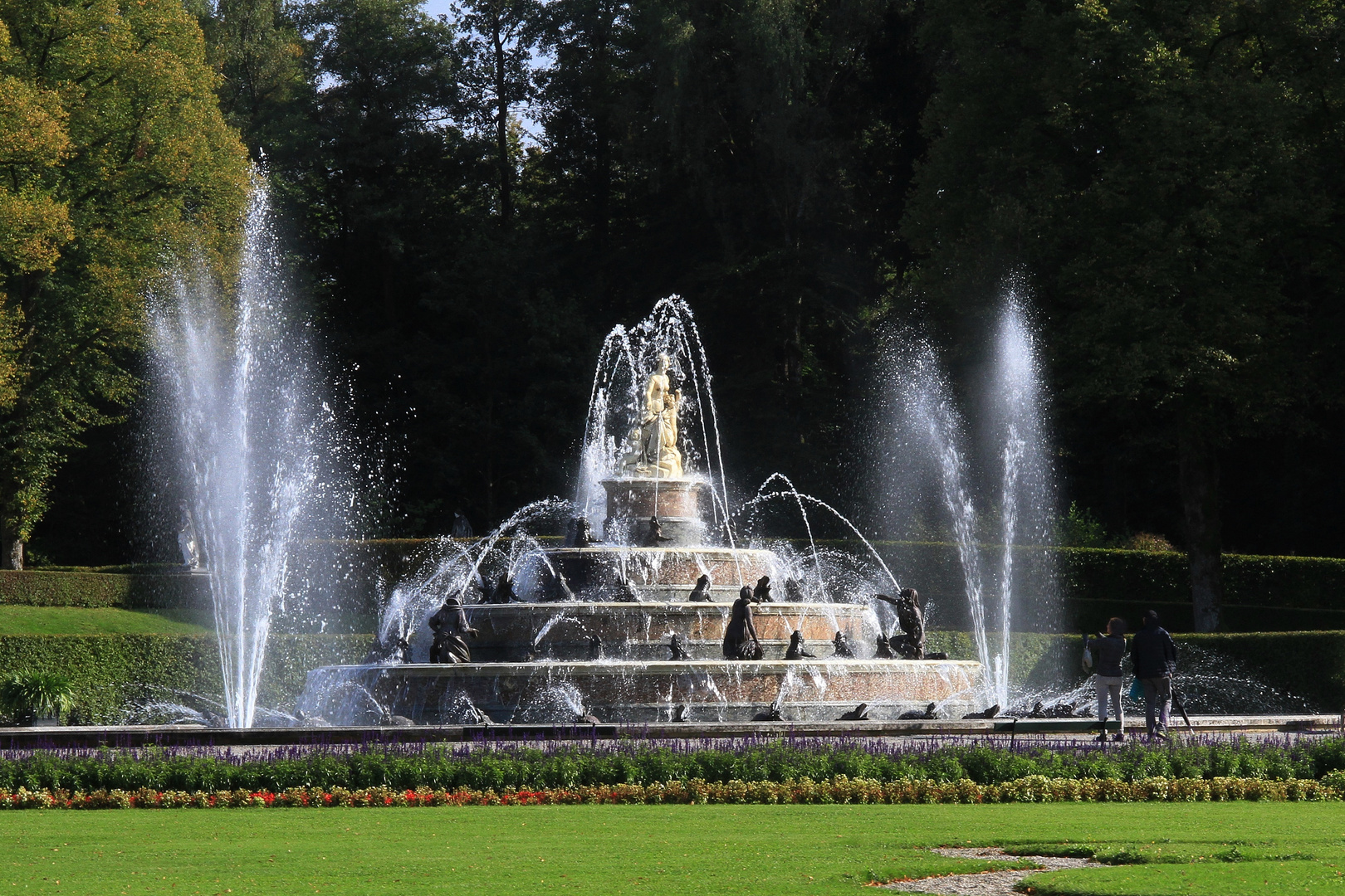 Herrenchiemsee - Latona-Brunnen 