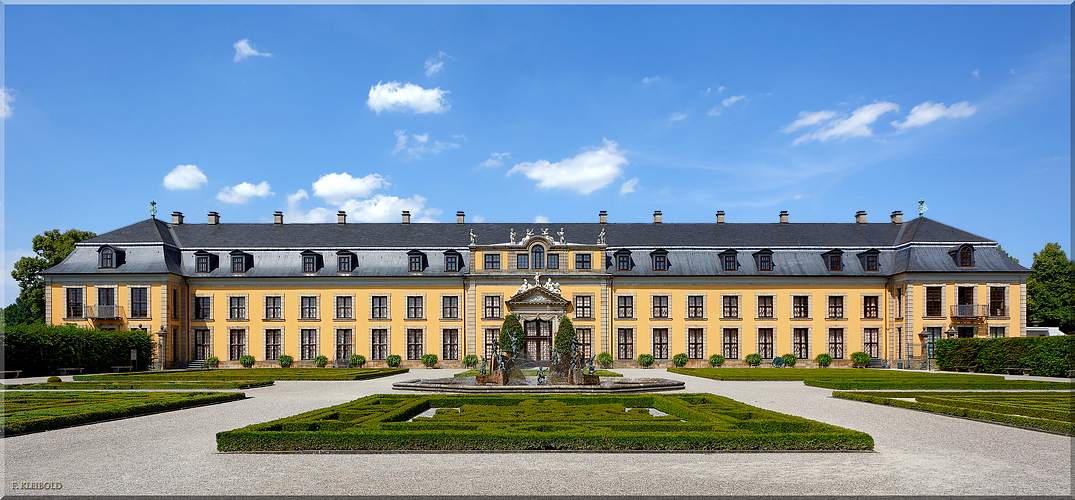 Herrenhäuser Gärten Galeriegebäude Foto & Bild
