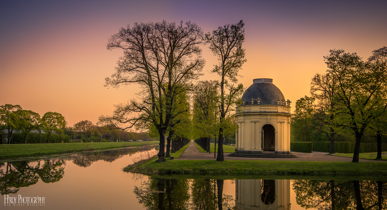 Herrenhäuser Garten am Morgen