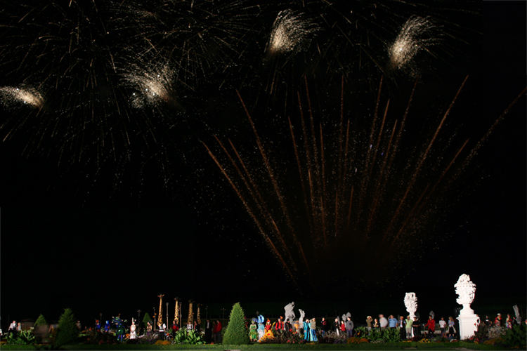 Herrenhäuser Garten - Kleines Fest - Feuerwerk