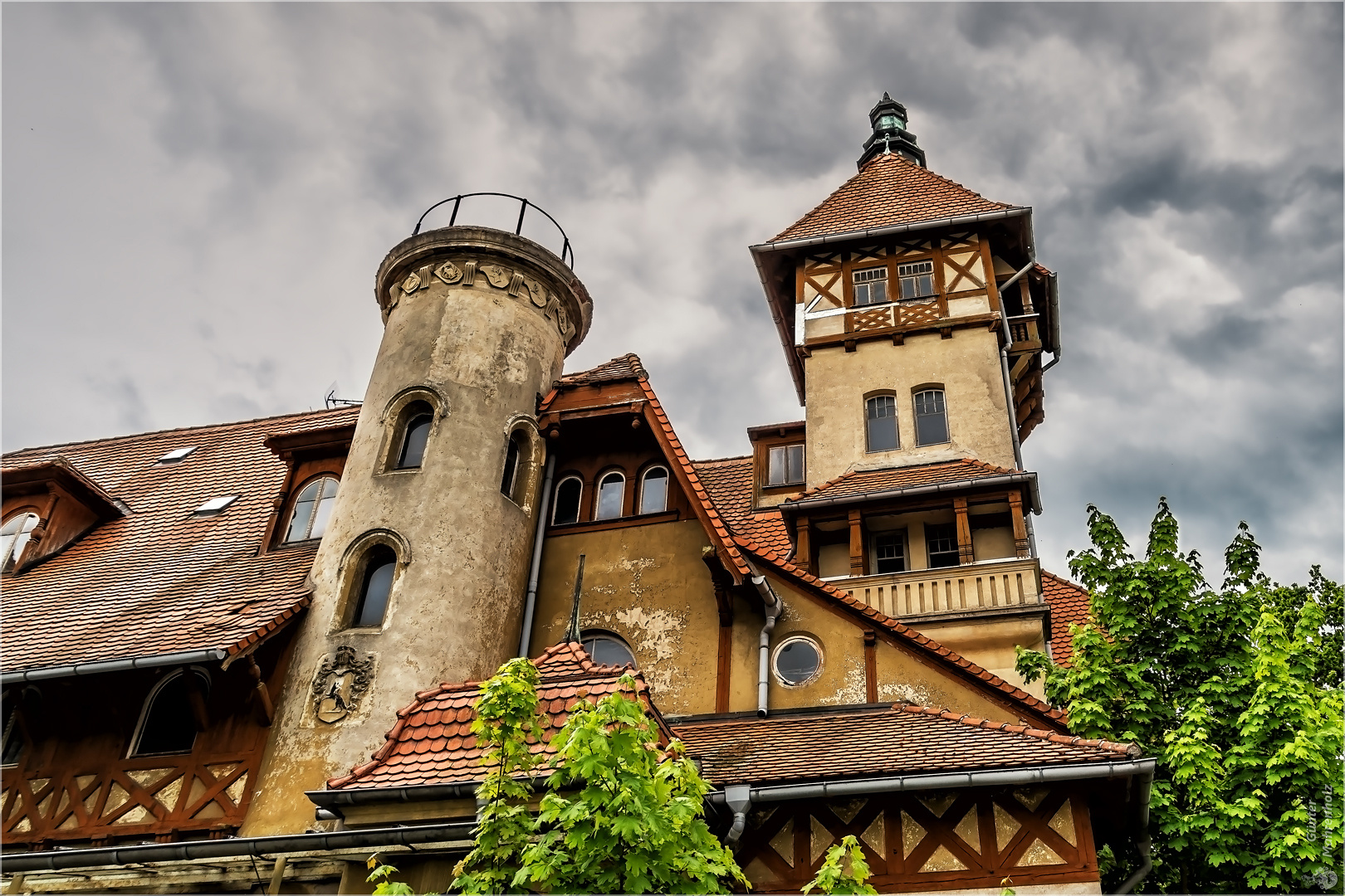 Herrenhaus in Nutha-Siedlung