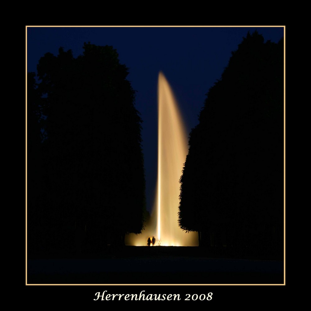 Herrenhausen bei Nacht