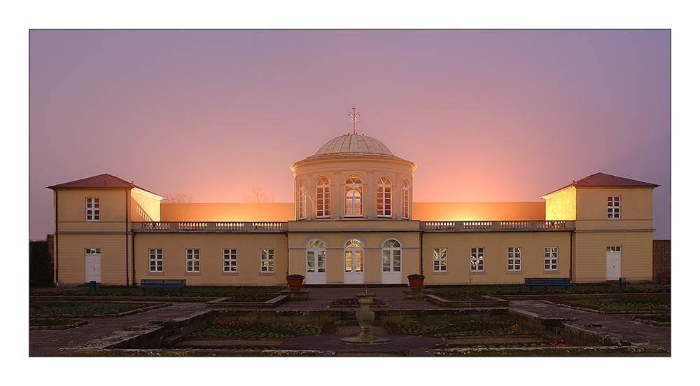 Herrenhausen bei Nacht