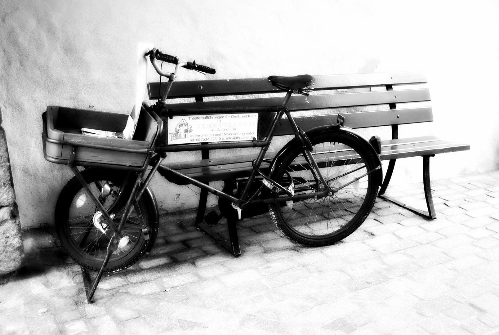 Herrenloses Fahrrad