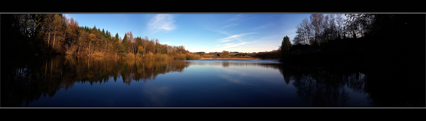 Herrensee Panorama im Herbst