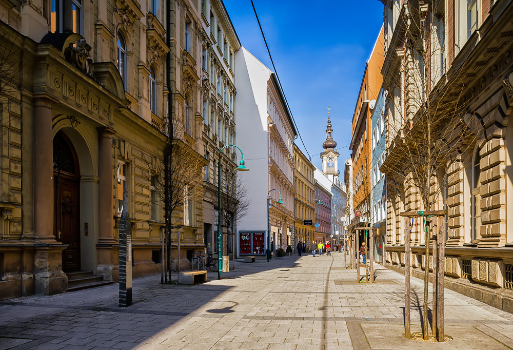 Herrenstraße in Linz