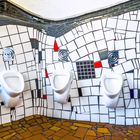 Herrentoilette im Hundertwasserbahnhof Uelzen