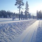 Herrliche Ausblicke beim Langlauf in Finnland