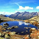 Herrliche Aussicht ,auf die Bergwelt