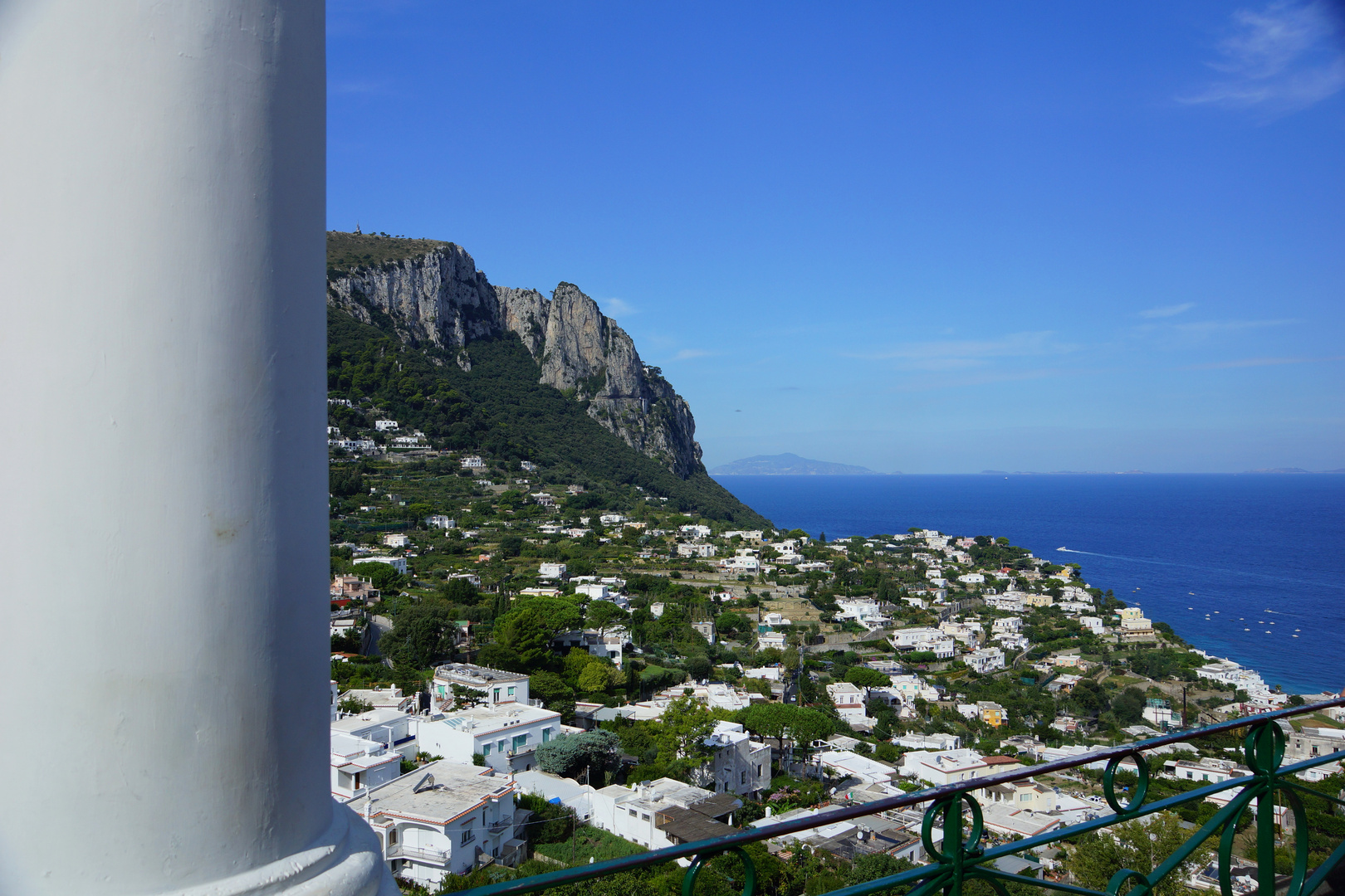 Herrliche Aussicht von Capri