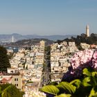 Herrliche Aussicht von der oberen Lombard Street