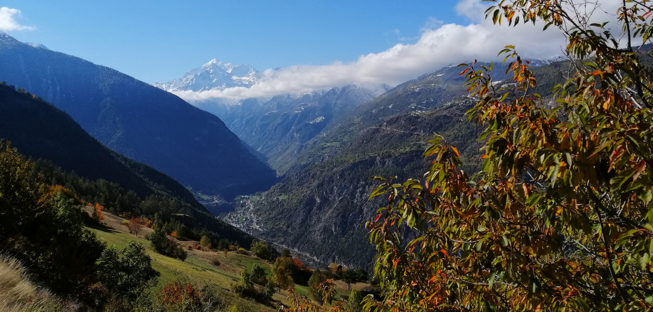 Herrliche Herbsttage im Wallis 