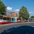 Herrliche Kulisse am Bahnhof