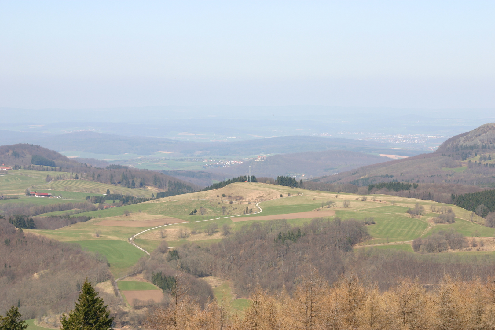 Herrliche Landaschft in den Röhn!