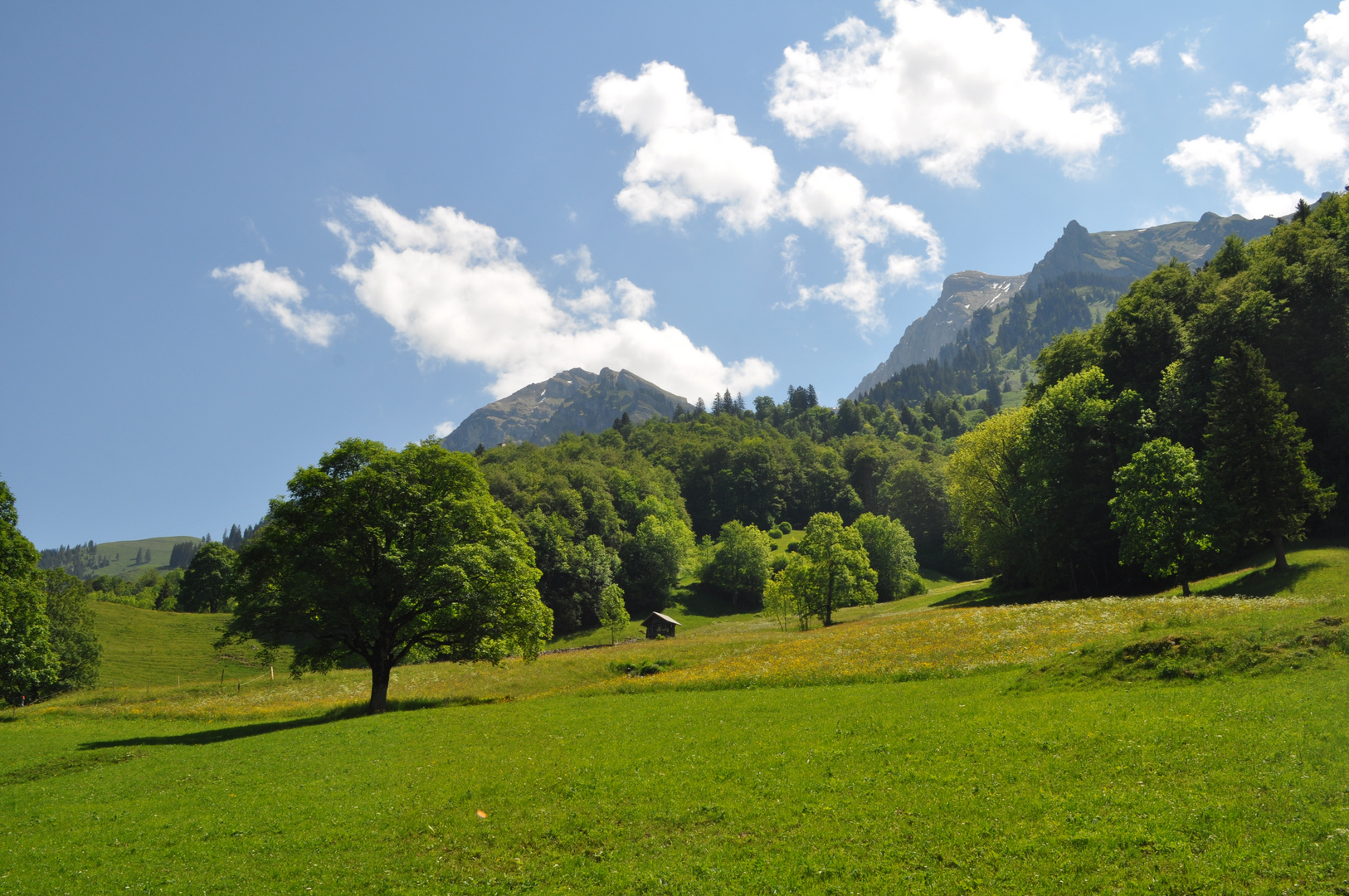 Herrliche Landschaft in Obwalden