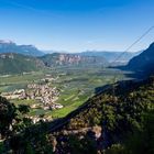 herrlicher Ausblick auf die Region Neumarkt-Auer, Südtirol
