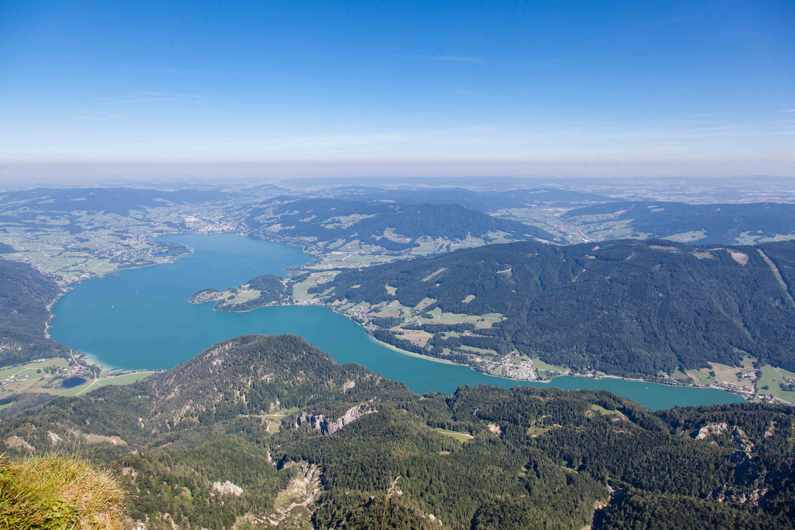 herrlicher Blick auf den Mondsee