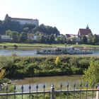 Herrlicher Blick über die Elbe nach Pirna....