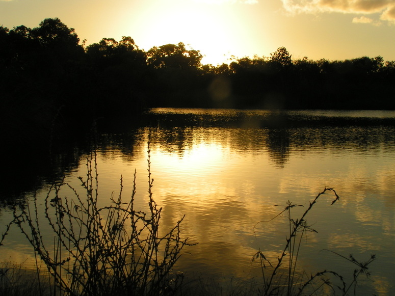 Herrlicher Sonnenuntergang