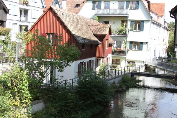 Herrliches  Haus an der Blau in Ulm im Fischerviertel