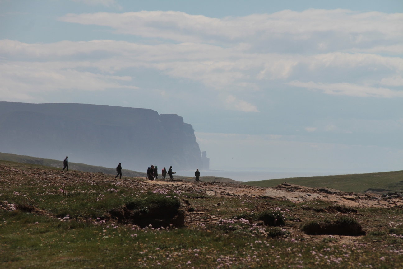   Herrliches Wandern .......