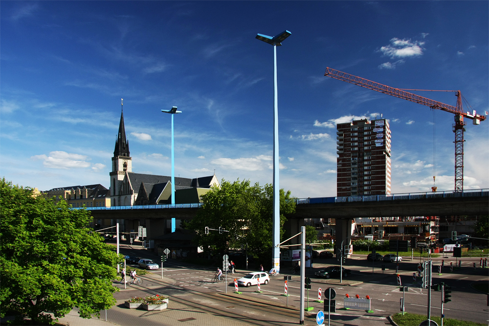 herrlichstes Baustellenwetter