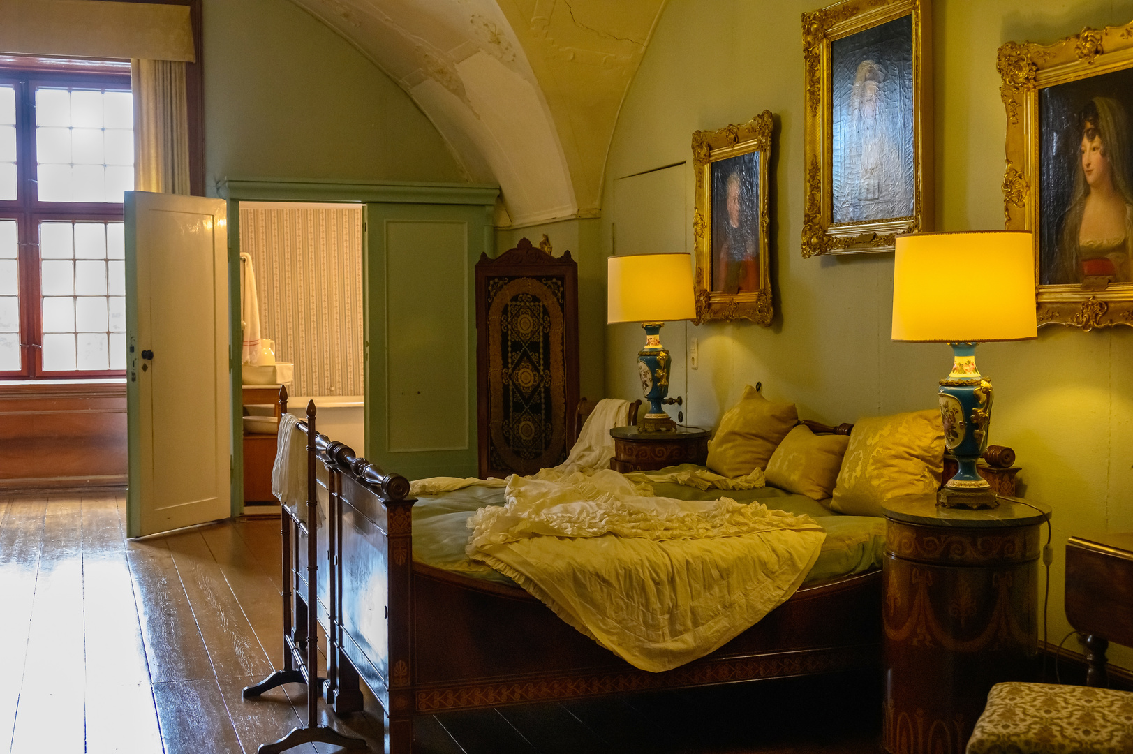 Herrschaftliches Schlafzimmer 1 auf Schloss Glücksburg