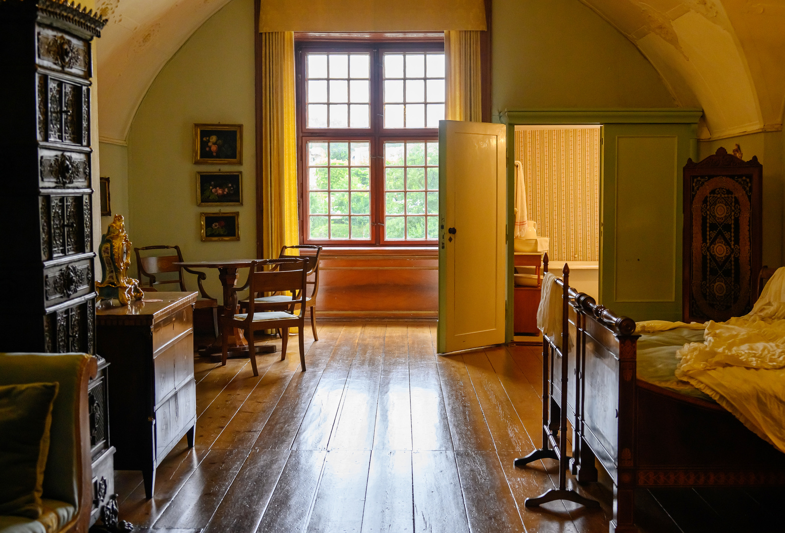 Herrschaftliches Schlafzimmer 2 auf Schloss Glücksburg