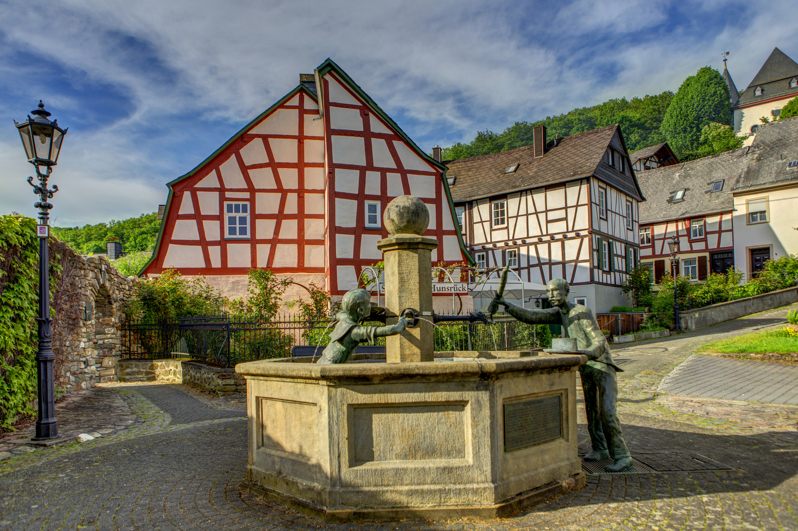 Herrstein " Am Brunnen vor dem Tore" Foto & Bild deutschland, europe