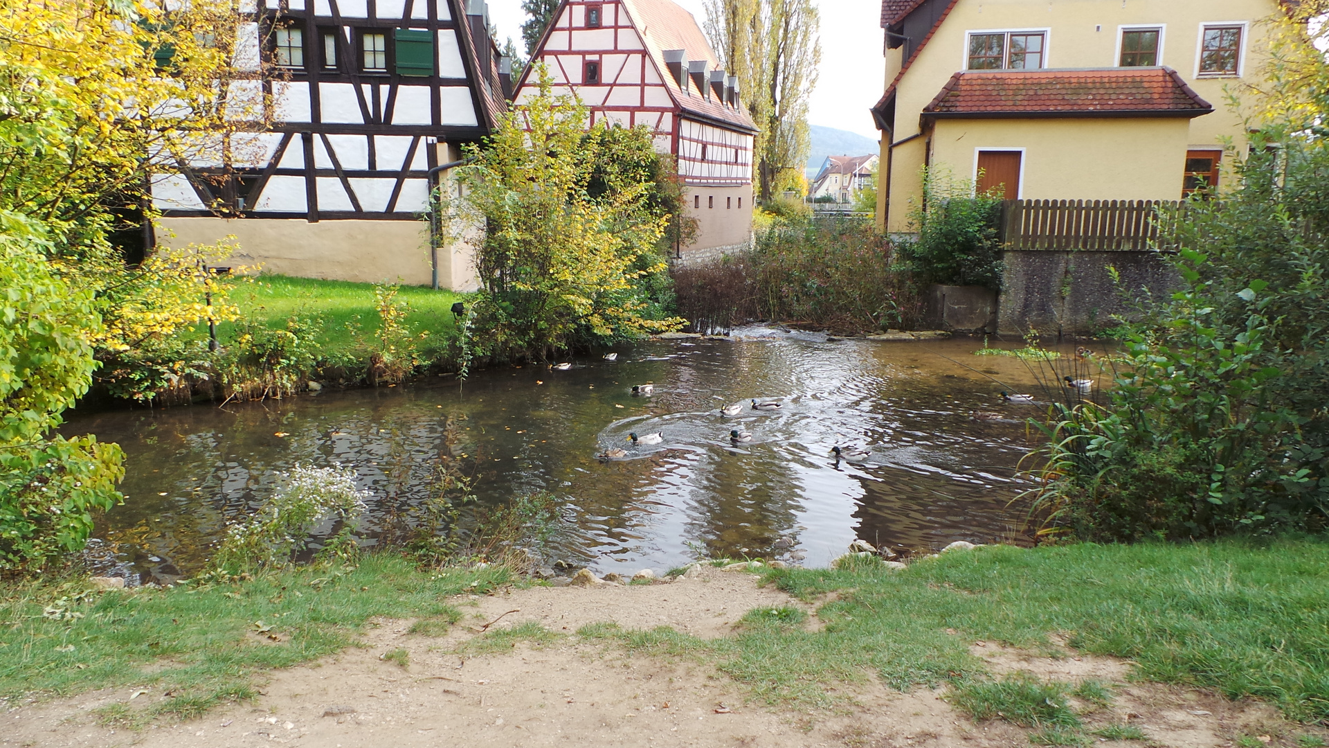 Hersbruck mit der Pegnitz