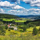 Herscheid: Blick über das Elsetal im Sommer