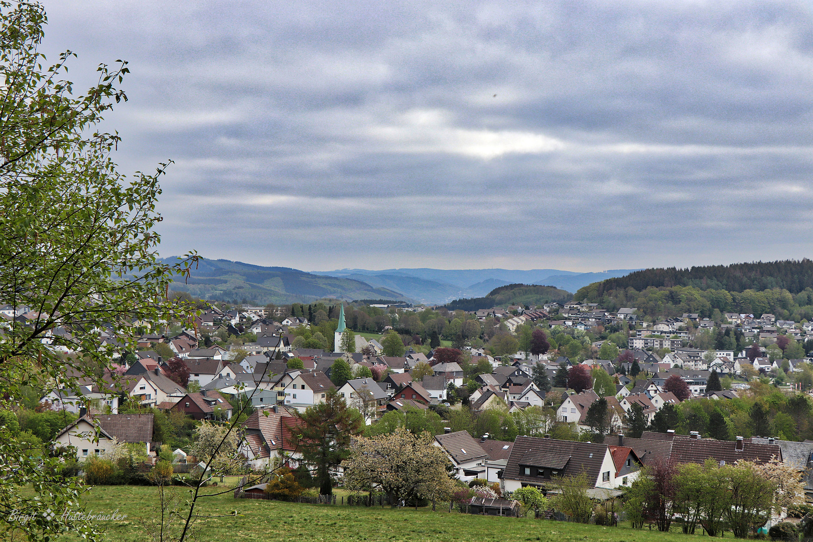 Herscheid im Frühling