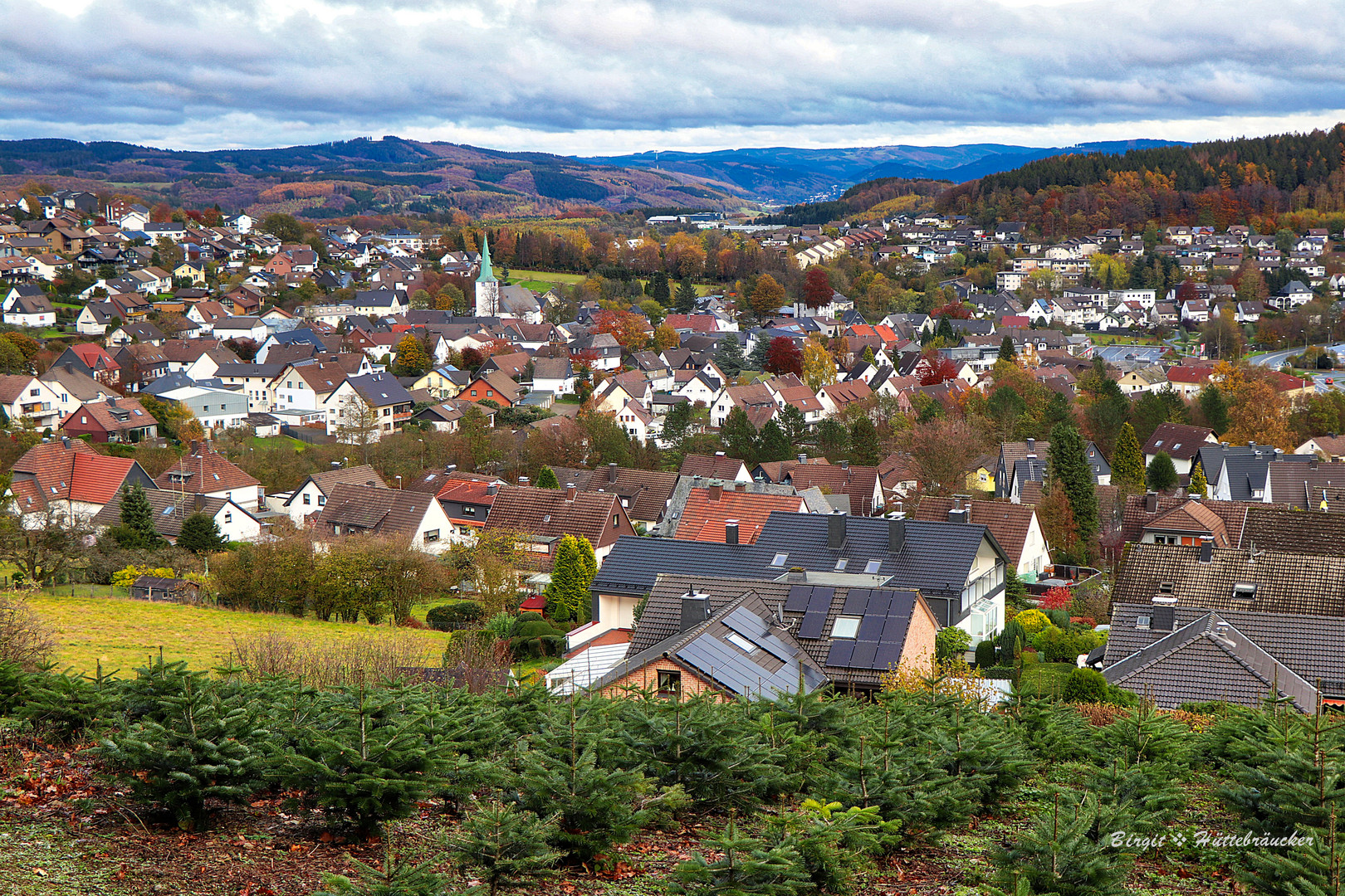 Herscheid im Herbst