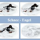 Herstellung eines Schnee-Engels