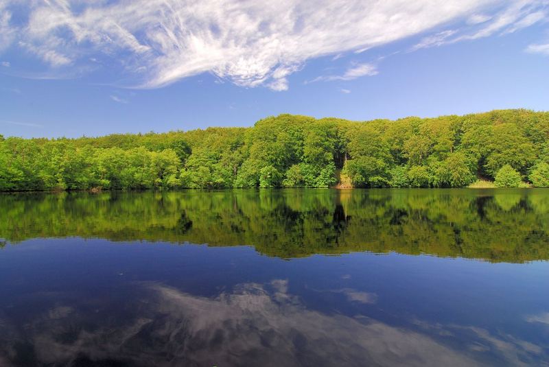 Herthasee auf Rügen im Nationalpark Jasmund