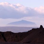 Herðubreið im Sandsturm