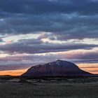 Herðubreið - Sunset