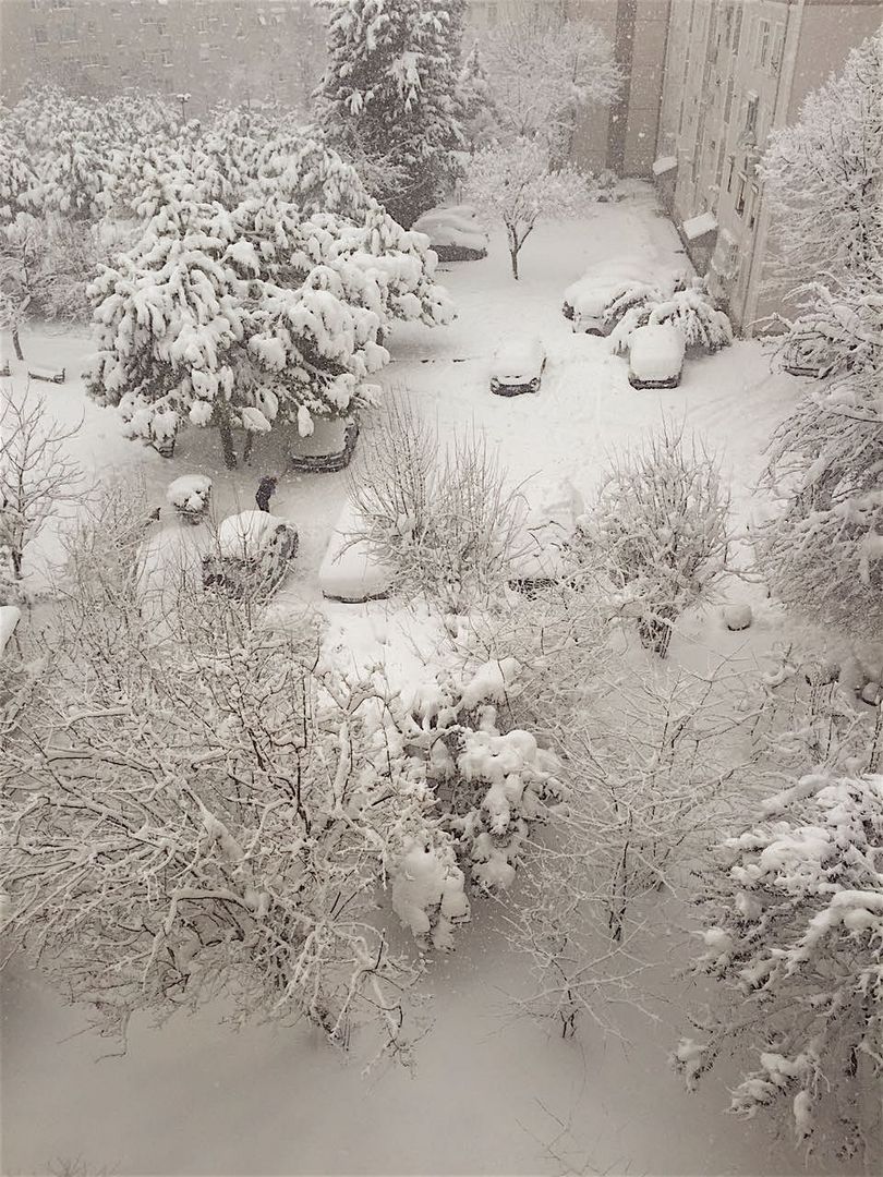 heryerde kar var überall ist schnee