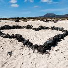 Herz am Strand