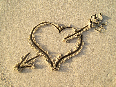 Herz Im Sand Foto Bild Abstraktes Formen Motive Bilder Auf Fotocommunity