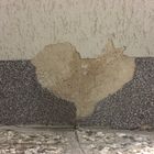 Herz in der Wand