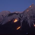 Herz-Jesu-Feuer in der Tiroler Zugspitzarena 