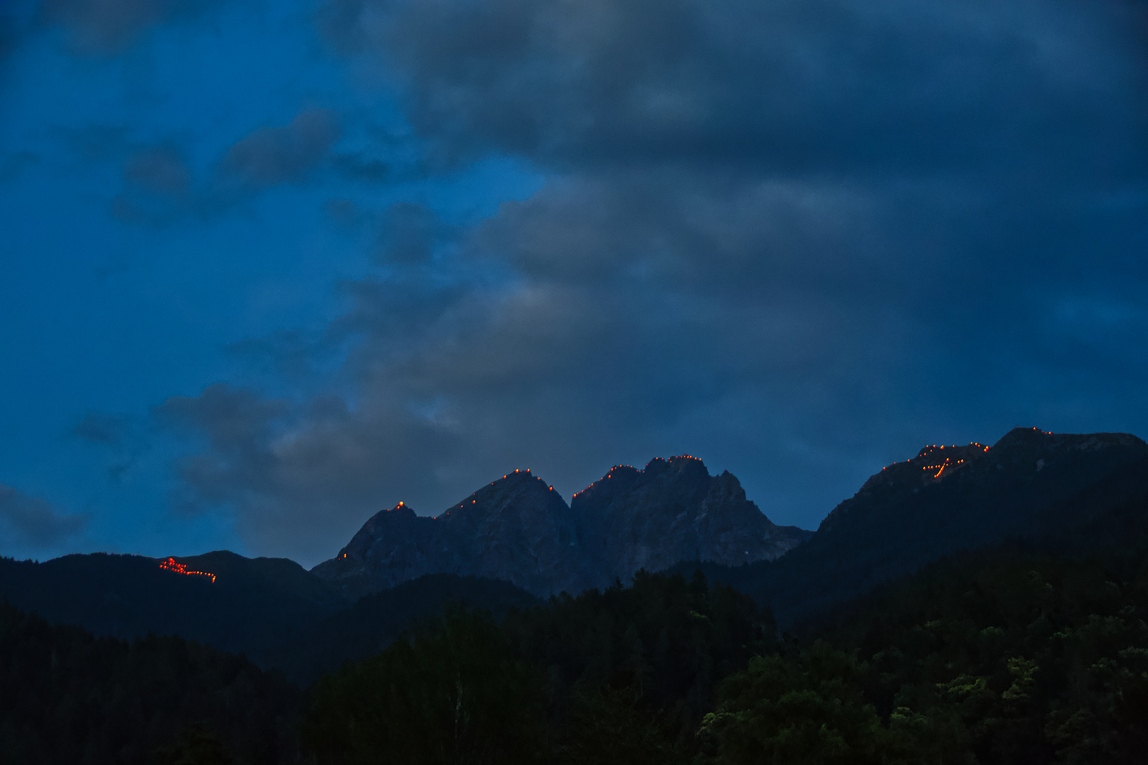 Herz-Jesu-Feuer Südtirol 